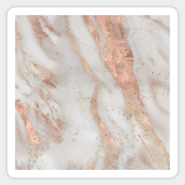 Marble glittering gold II Sticker by marbleco